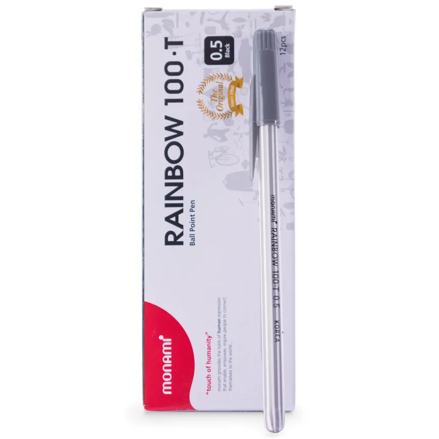 Boligrafo Monami Rayado de 12 Unidades