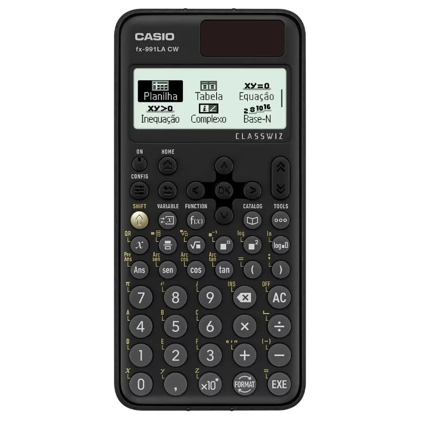 Calculadora cientifica con panel solar CASIO FX-991LACW 550 funciones