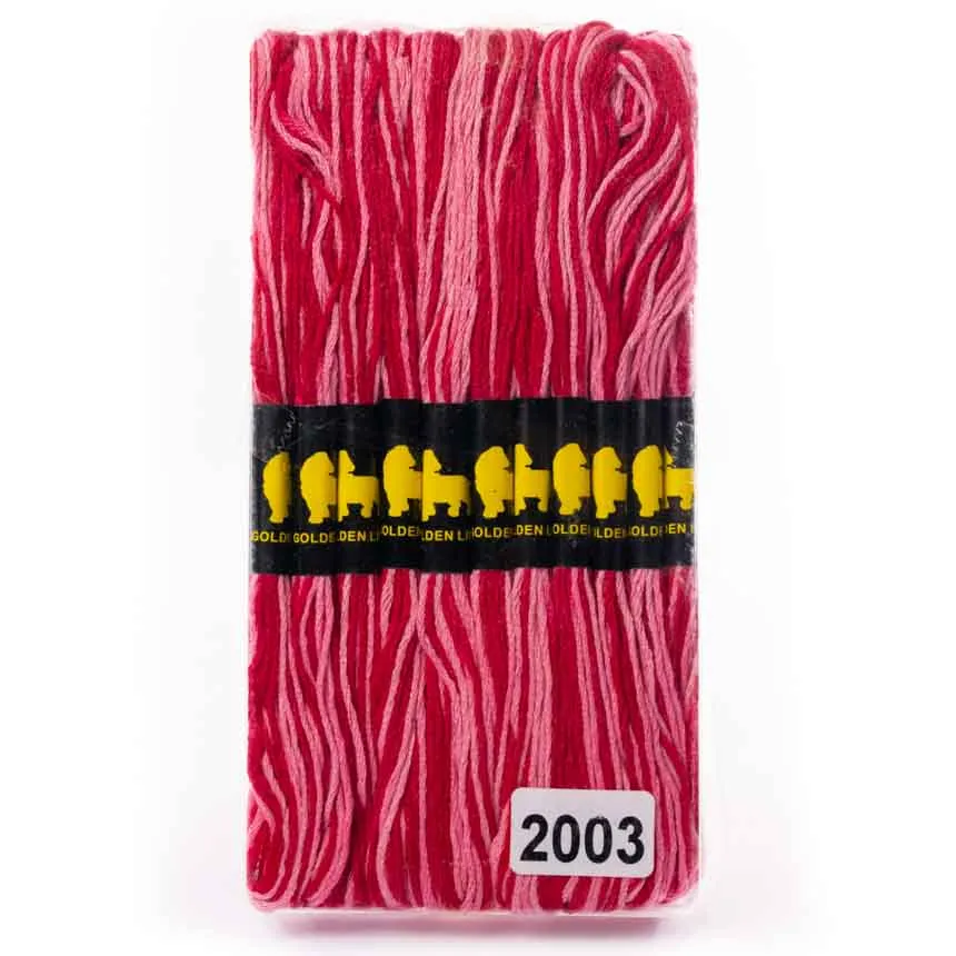 Hilo Mechilla color matizado 24PCS