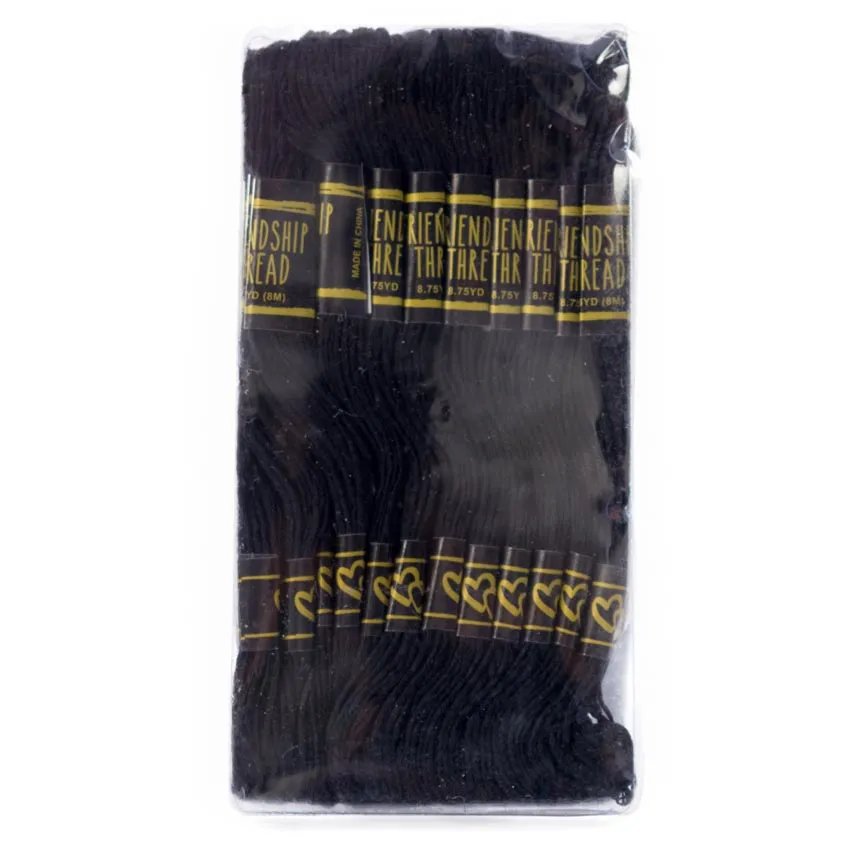 Hilo Mechilla color solido 24PCS
