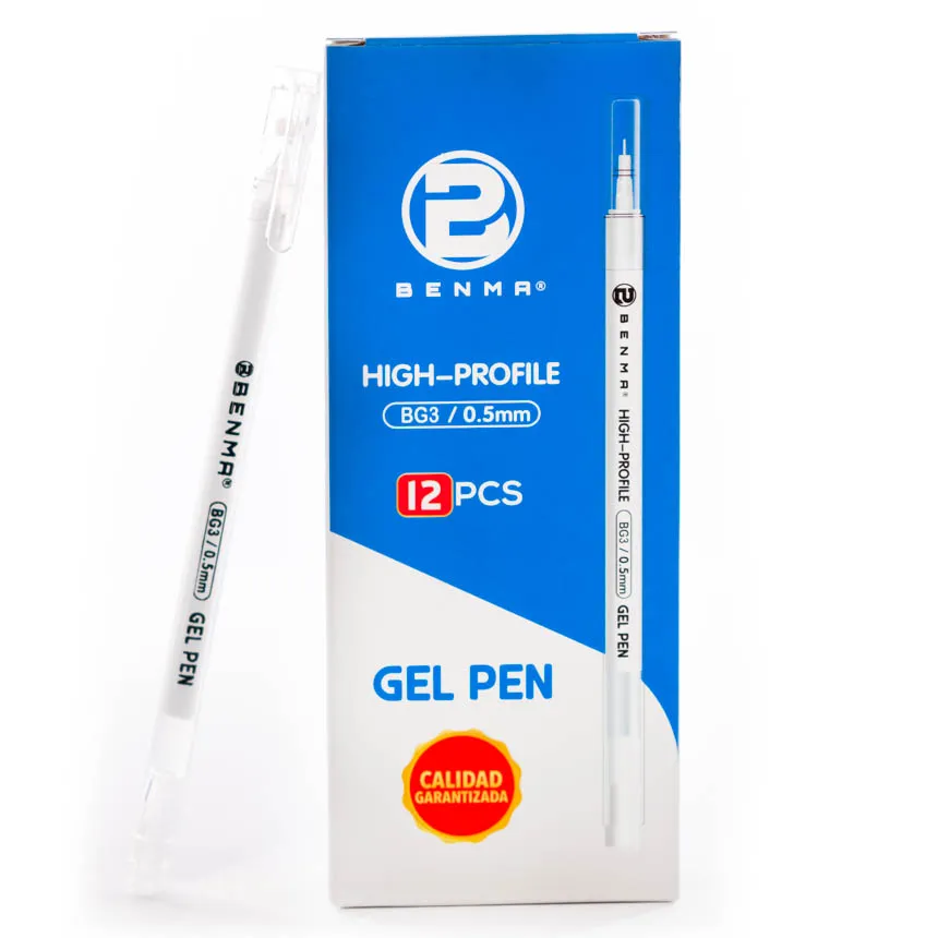 Micropunta Benma Superficies Oscuras 12u