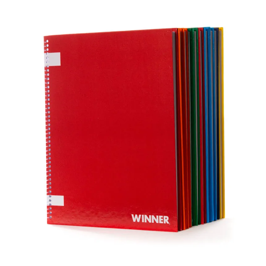 Cuaderno Anillado Winner Carta 7mm Pleno de 100h 10u