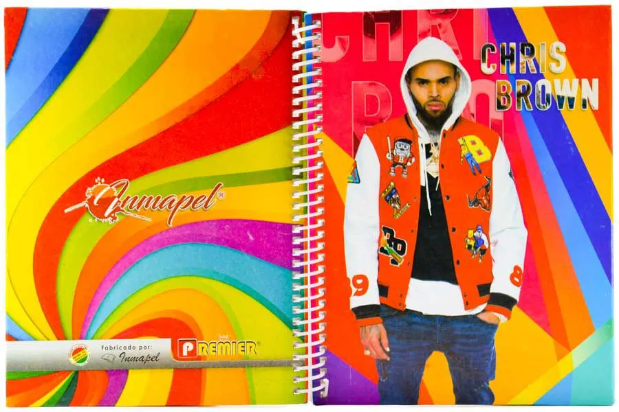 Cuaderno anillado artesanal Medio Oficio RAYADO 100h 10u