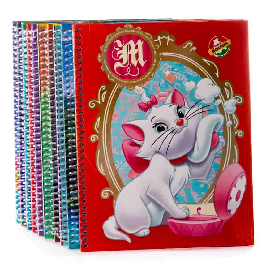Cuaderno anillado artesanal carta 80h 10u