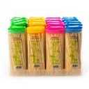 Mondadientes o escarbadientes con dispensador 7.5cm 75pcs