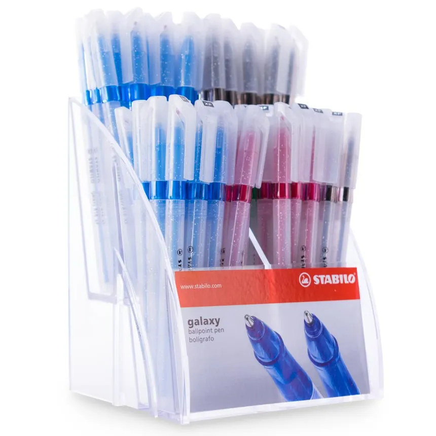 Boligrafo Galaxy Stabilo Exhibidor 72u