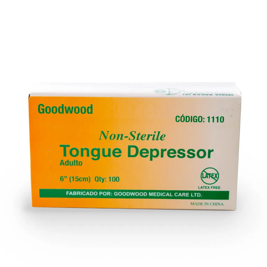 Palito baja lengua para niños 100 pcs. GOODWOOD