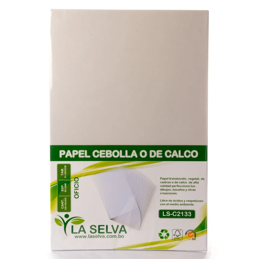 Papel especial - Cebolla oficio 100u