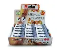 Borrador bicolor Marko para tinta 36pcs