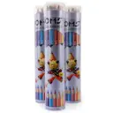 Color largo hexagonal frasco metalico 3.3mm DOMS 14 colores