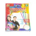 Hojas Traper Flipo Clasico 5 colores 200 hojas