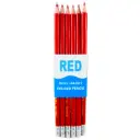 Lapiz Rojo Skill Hands + Goma 12pcs