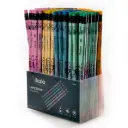 Lapiz negro multicolor LP2005 Alkala exhibidor de 144pcs